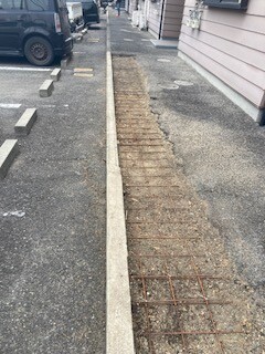 土間コンクリート工事
ワイヤーメッシュ