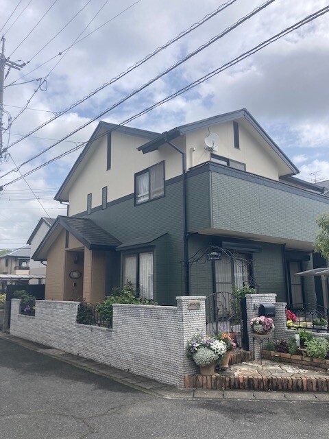 岡山市中区　屋根塗装　外壁塗装