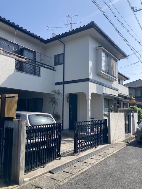 岡山北区　外壁塗装　施工後